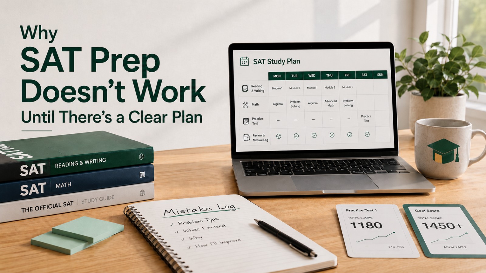 Why SAT Prep Doesn’t Work Until There’s a Clear Plan cover image